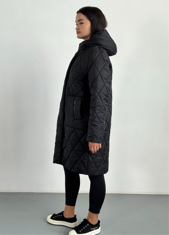 Черная демисезонная куртка Eva Classic