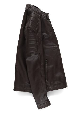 Коричневая демисезонная куртка Jack & Jones