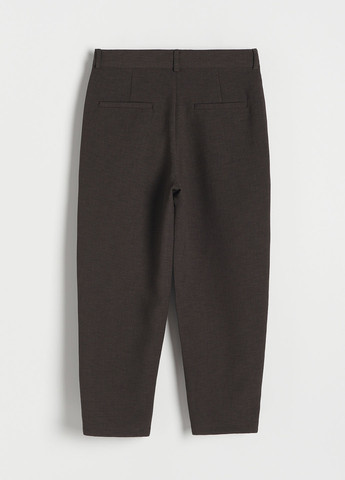 Темно-серые кэжуал демисезонные брюки чиносы Reserved