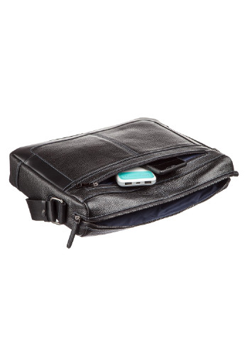 Чоловіча шкіряна сумка для ноутбука 35х26х6 см Shvigel (229460603)