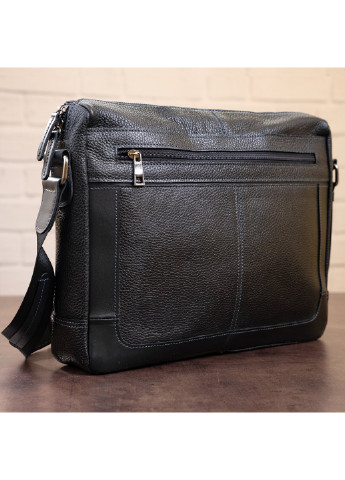 Чоловіча шкіряна сумка для ноутбука 35х26х6 см Shvigel (229460603)