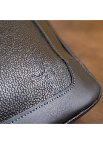 Чоловіча шкіряна сумка для ноутбука 35х26х6 см Shvigel (229460603)