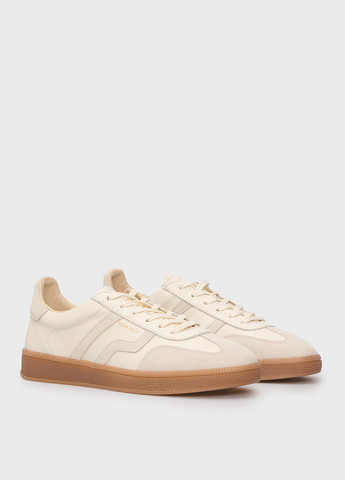 Бежевые кеды Gant