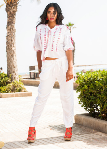 Белая блуза Anastasea