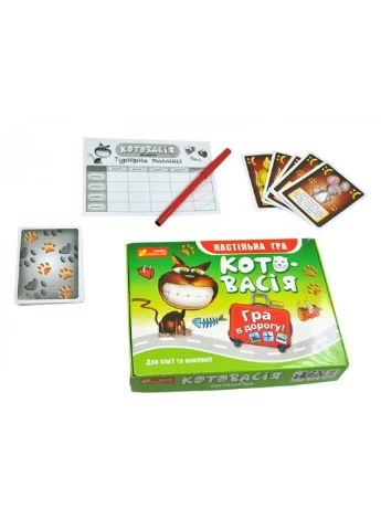 Настільна гра Котовасія 12170010У РАНОК 12170010У (255292224)