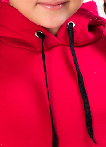 Червоний демісезонний костюм для дівчинки (підлітковий) Носи своє 6341