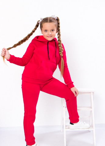 Червоний демісезонний костюм для дівчинки (підлітковий) Носи своє 6341