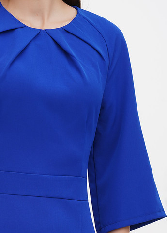 Синее кэжуал платье Maurini однотонное