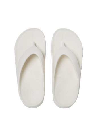 Сланцы Wave Flip Sandals Puma однотонные белые спортивные