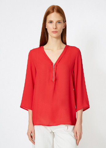 Красная демисезонная блуза KOTON
