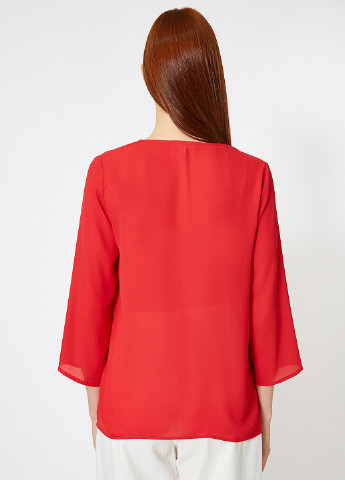 Красная блуза KOTON