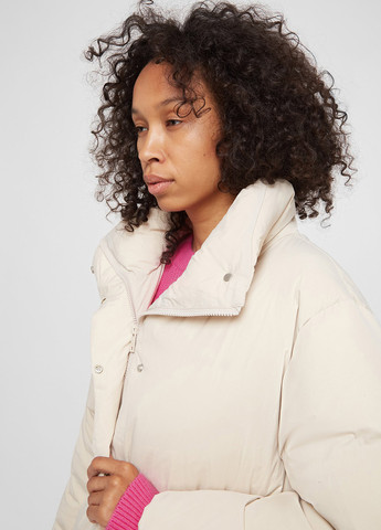 Бежевый зимний Пуховик PRPY