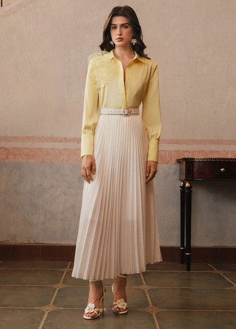 Світло-жовта блуза SHEIN