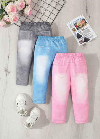 Комбинированные кэжуал демисезонные зауженные брюки SHEIN