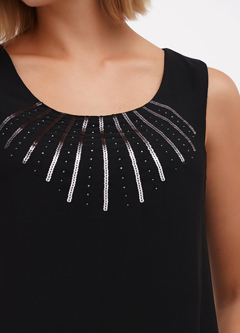 Чорна блуза Sassofono Club