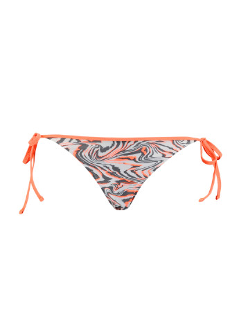 Белые плавки swim women’s all-over-print side tie brief однотонные Puma