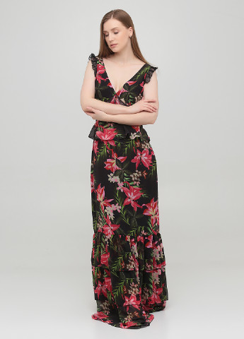 Женское летнее Платье Guess с цветочным принтом