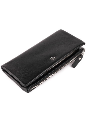 Женский кожаный кошелек-клатч 20,8х10х2 см st leather (229460942)