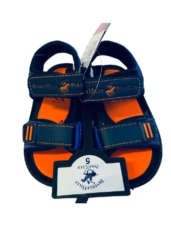 Синие босоножки Polo Club
