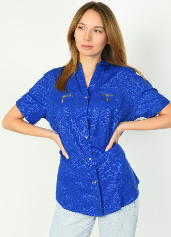 Синяя летняя блуза ААА