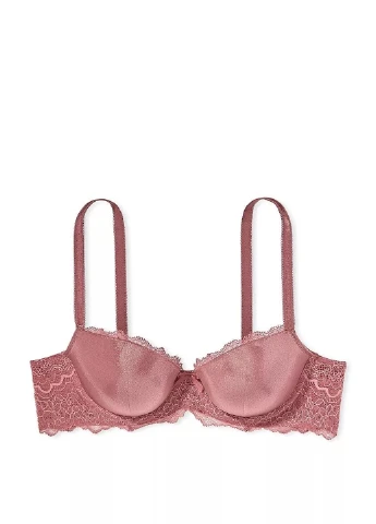 Темно-рожевий демісезонний комплект (бюстгальтер, трусики) Victoria's Secret