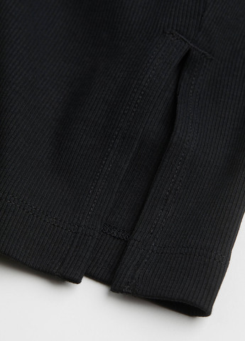 Черное кэжуал платье для беременных платье-майка H&M однотонное