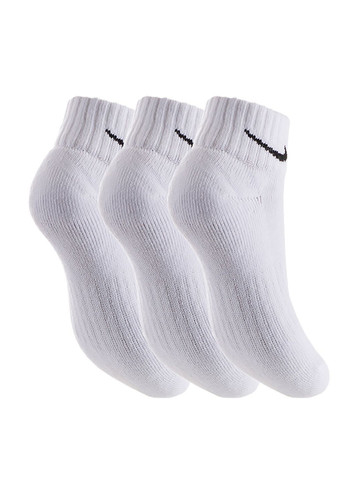 Білі шкарпетки (3 пари) sx4926-101 Nike логотипи (314296170)