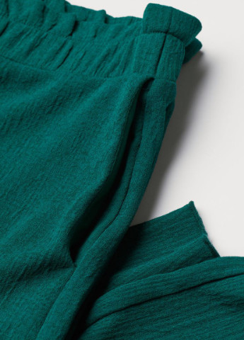 Зеленые демисезонные брюки H&M