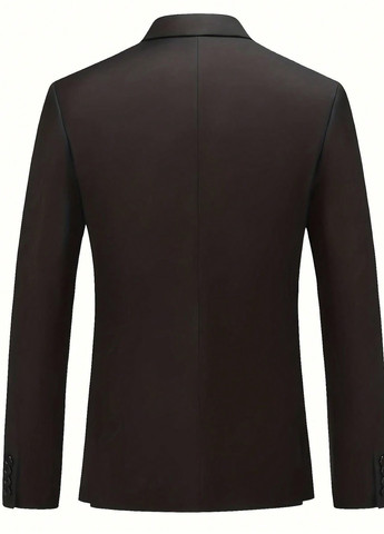 Чорний демісезонний костюм (піджак, штани) брючний SHEIN