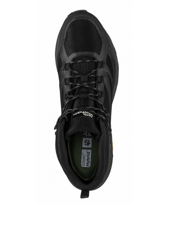 Черные осенние ботинки Jack Wolfskin