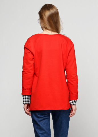 Красный демисезонный комплект (реглан, блуза) Wendy Trendy