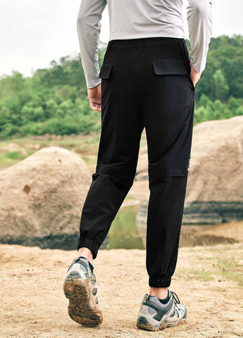 Черные спортивные демисезонные джоггеры брюки SHEIN