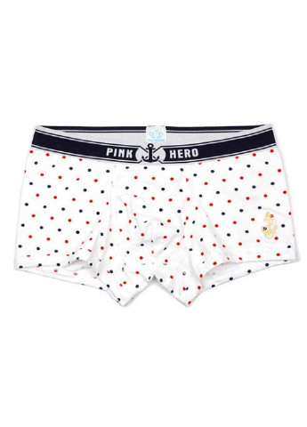 Боксери-труси Білий Pink Hero (194814981)