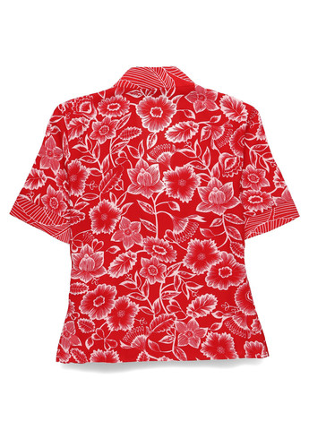 Красная блуза на запах Object