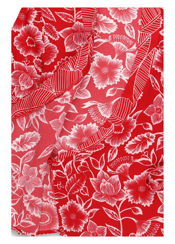 Красная блуза на запах Object