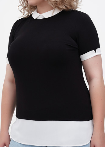 Чорно-біла блузка Linea Tesini