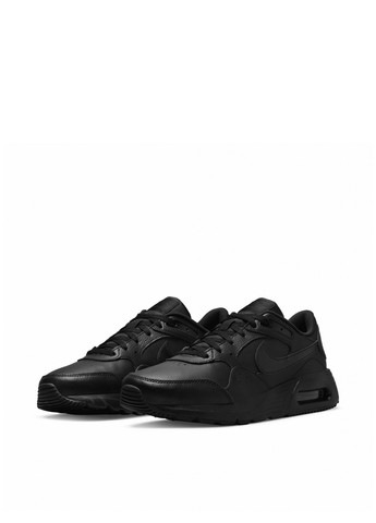 Чорні Осінні кросiвки Nike AIR MAX SC LEA