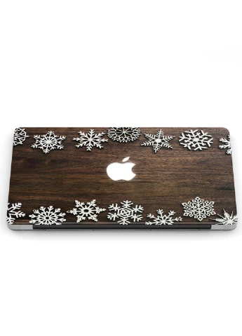 Чохол пластиковий для Apple MacBook Pro 13 A1706/A1708/A1989/A2159/A1988 Сніжинки (Snowflakes) (9648-2324) MobiPrint (218988215)