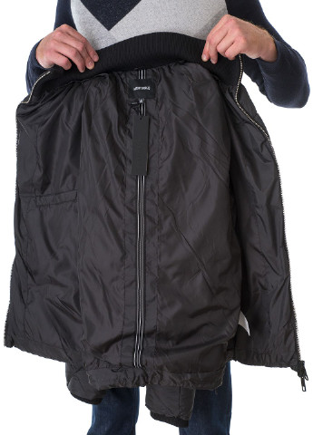 Чорна демісезонна куртка Antony Morato