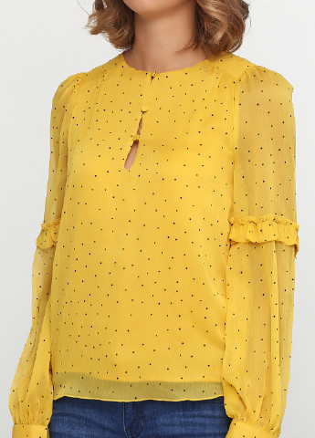 Жёлтая блуза Minimum