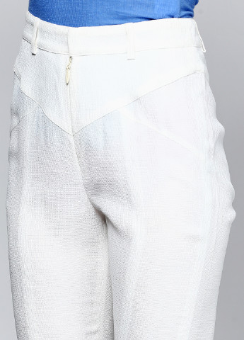 Белые классические летние клеш брюки Bruuns Bazaar
