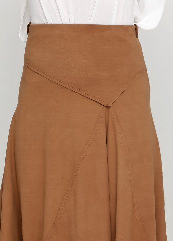 Светло-коричневая кэжуал однотонная юбка ON-Line