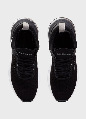 Черно-белые летние кроссовки Calvin Klein Jeans