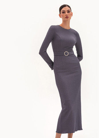 Сіра кежуал сукня футляр BGL однотонна