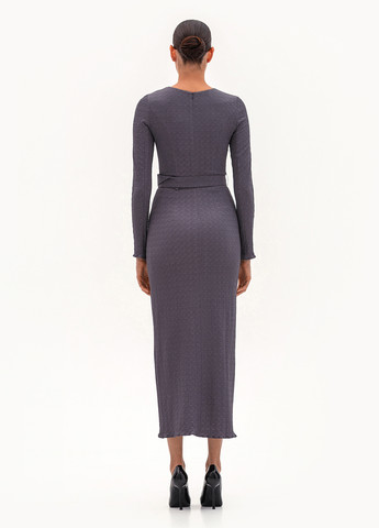 Сіра кежуал сукня футляр BGL однотонна