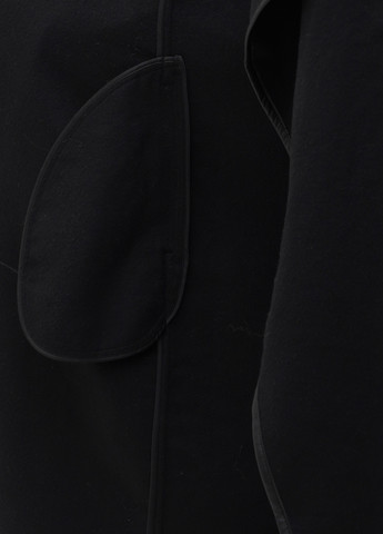 Черное демисезонное Пальто двубортное S.Oliver