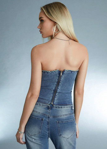 Синяя блуза SHEIN