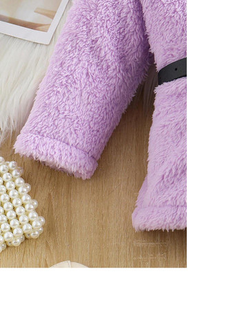 Комбінований демісезонний комплект (шуба, легінси) SHEIN