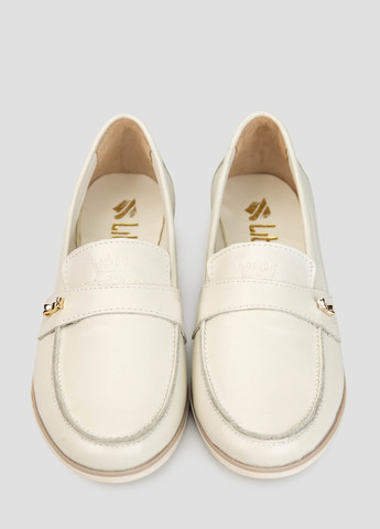 Libero Туфли лоферы белый з натуральная кожа, швеция — демисезон (331812841)
