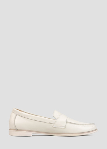 Libero Туфли лоферы белый з натуральная кожа, швеция — демисезон (331812841)